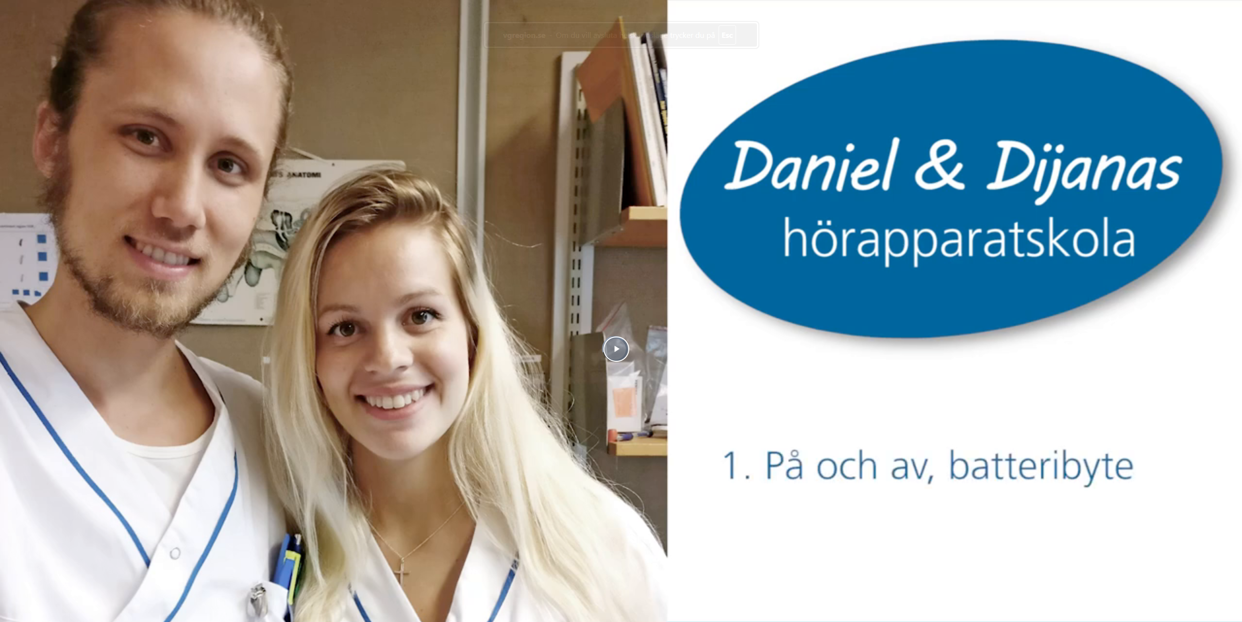 Daniel och Dijanas hörapparatskola